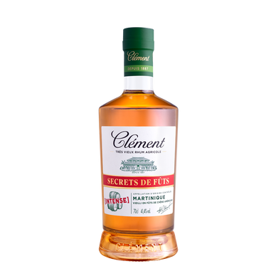 Rhum vieux Secret de fût intense CLEMENT 41,4°, 70cl