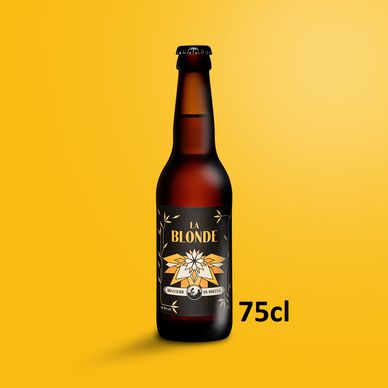 Bière La Blonde du Bouffay, BRASSERIE DU BOUFFAY, bouteille 75cl