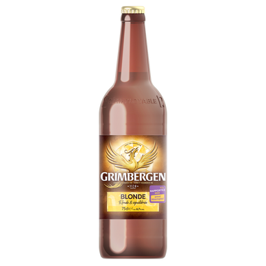 Bière Grimbergen blonde 6.7 degré 0.75L