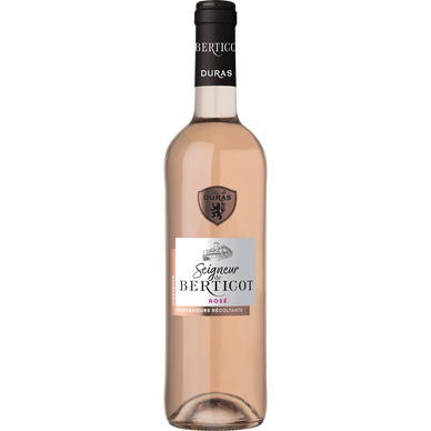 Vin rosé Côtes de Duras AOP Seigneur de Berticot, 75cl