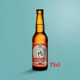 Biere La Moustache, BRASSERIE DU BOUFFAY, bouteille 75cl