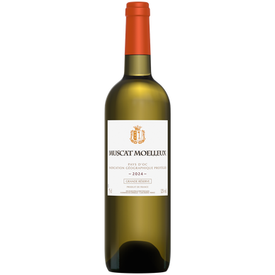 Saveurs Pays d'OC IGP blanc Muscat moelleux 75cl