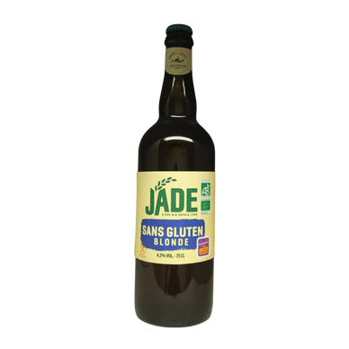 Bière blonde sans gluten bio 4,5° JADE - 75cl bouteille consignée