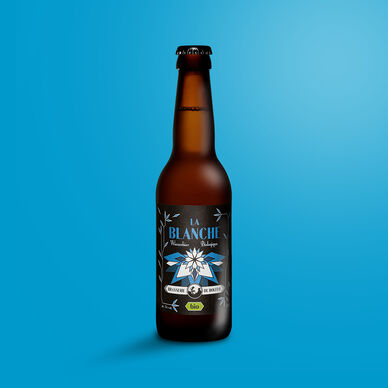 Biere La Blanche du Bouffay, BRASSERIE DU BOUFFAY, bouteille 33cl