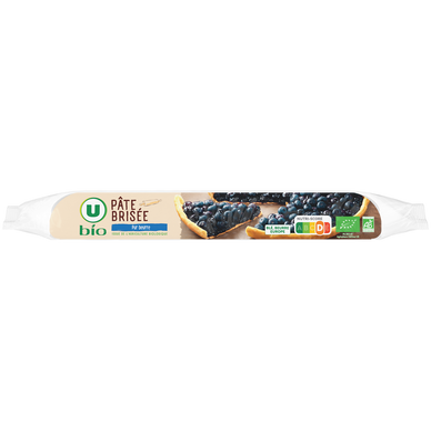 Pâte à tarte brisée pur beurre bio , 230g