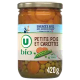 Petits pois et carottes à l'étuvée - Bocal 420g