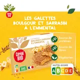 Galette Boulgour, Sarrasin et Emmental CEREAL BIO - 200g