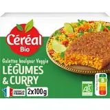 Galette boulgour epeautre Légumes CEREAL BIO - 200g