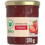 Confiture de fraises U BIO pot 370g