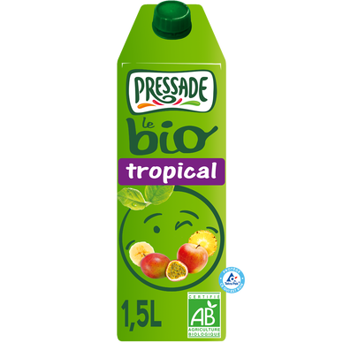 Nectar bio Tropical PRESSADE, brique 1,5l