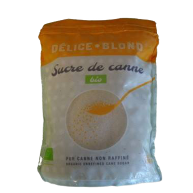 Sucre de canne blond bio FLEURANCE, 750g