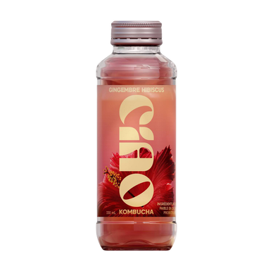 Kombucha gingembre hibiscus 330ml