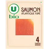 Saumon fumé  4 tranches, 120g