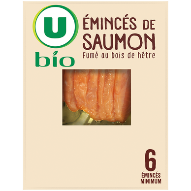 Emincés de saumon fumé  100g