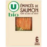 Emincés de saumon fumé  100g