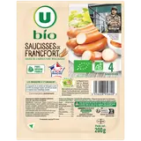 Saucisses de Francfort - x4, 200g