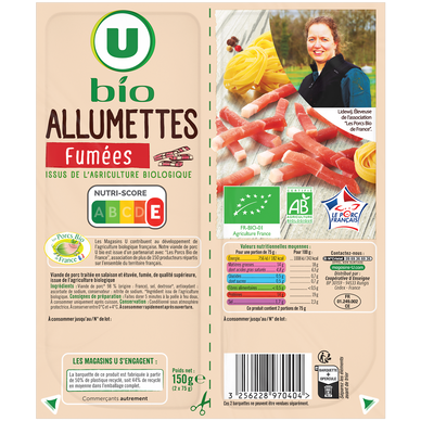 Allumettes fumées - 2x75g