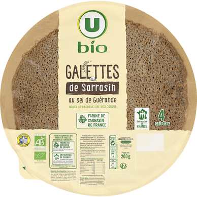 Galettes de sarrasin  x4  -  200g