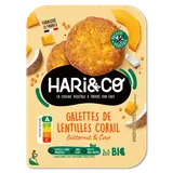 Galettes de lentilles corail bio butternut coco HARI&CO 170g