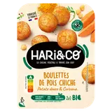 Boulettes de pois chiches bio patate douce curcuma HARI&CO 180g