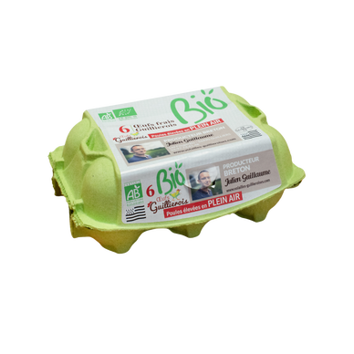 Oeufs BIO GUILLIEROIS, x6