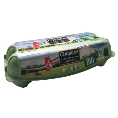 Oeufs Bio Plein air CHALLANS - x10
