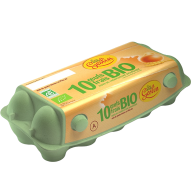 Oeufs Bio Plein air GESLIN - x10