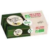 Beurre bio 1/2sel ISIGNY STE MERE, plaquette de 200g