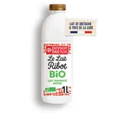 Lait ribot entier bio PAYSAN BRETON, 1l