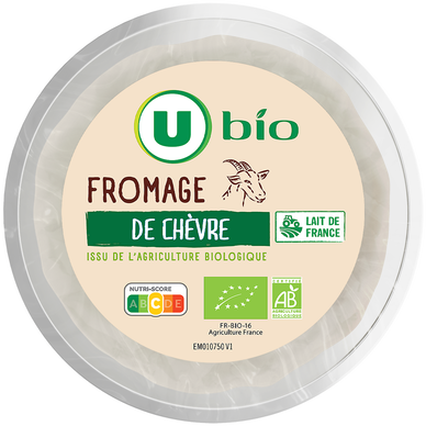 Fromage au lait de chèvre pasteurisé  13% de MG, 140g
