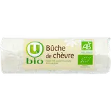 Fromage Bûche de chèvre bio au lait pasteurisé  23% de MG, 180g