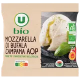 Fromage AOP Mozzarella di bufala campana bio  23% MG ,125g