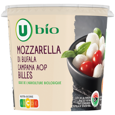 Billes de Mozzarella Di Buffala Campana - Pot 120g