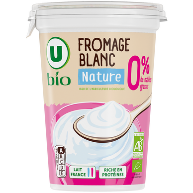 Fromage blanc nature 0%MG - 500g