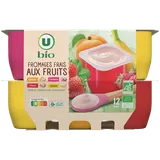 Fromage blanc frais aromatisé aux fruits - 12x50g