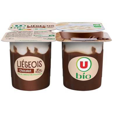 Liegeois chocolat 4x100g