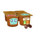 Crème dessert café bio LES 2 VACHES - 4x95g