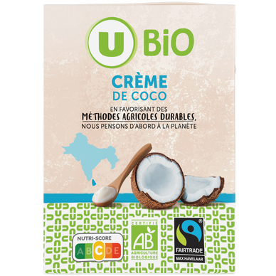 Crème de coco  briquette 200ml