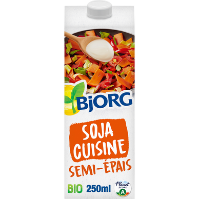 Soja cuisine semi épais bio BJORG, 25cl