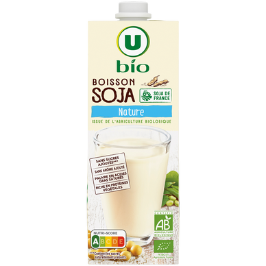 Boisson végétale soja nature 1l