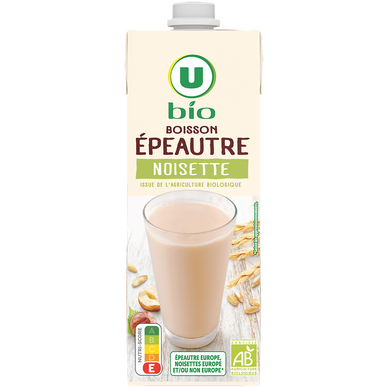 Boisson épeautre noisette U BIO 1l