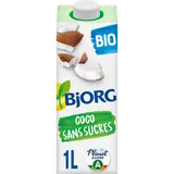 Boisson végétale coco sans sucres ajoutés Bio BJORG - Brique 1L