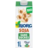 Boisson végétale Bio Soja Sans sucres BJORG - Brique 1L