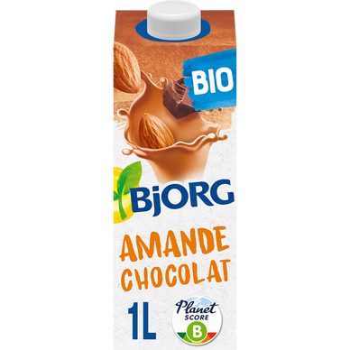 Boisson végétale Bio Amande Chocolat BJORG - Brique 1L