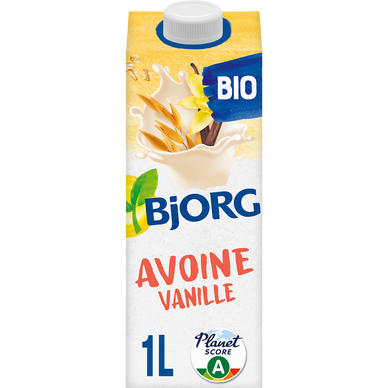 Boisson végétale avoine vanille bio BJORG, 1 litre