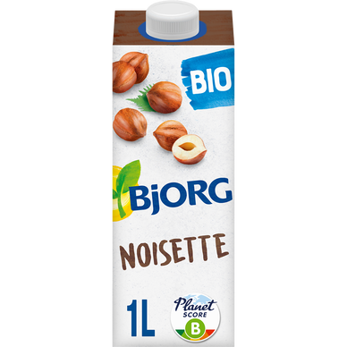 Boisson végétale Bio Noisette BJORG -  Brique 1L