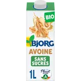 Boisson végétale avoine bio sans sucres BJORG - 1L