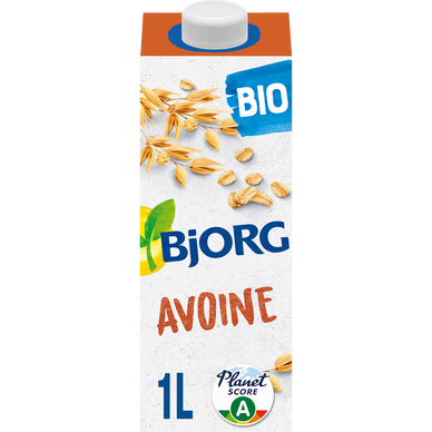 Boisson végétale Bio Avoine BJORG - Brique 1L