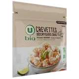 Crevettes crues décortiquées 15/20 pièces  -  250g