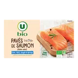 Pavés de saumon bio U 200g